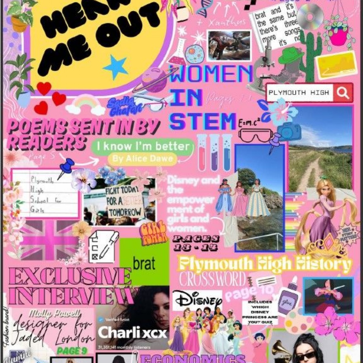 Plymouth high school for girls hear me out student magazine summer
